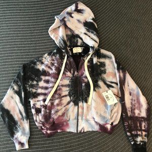 Electric & Rose , Women's XS, Tie Dye, Pink and Black